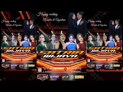 🔴LIVE CS SATRIA WIJAYA / HAPPY WEDDING " TINA & RENDRA " / CANGKRING 17 OKTOBER 2025/NIKO JAYA AUDIO