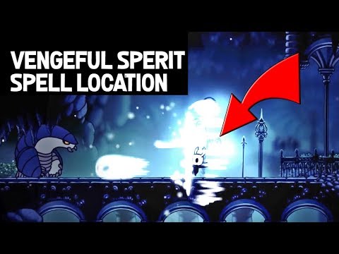 Hollow Knight: First Spell, Vengeful Spirit Upgrade - Step By Step Walkthrough