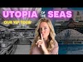 Utopia of The Seas Exclusive Behind the Scenes Tour!