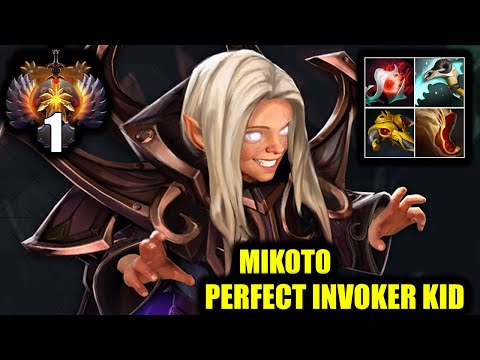 🔥 RANK TOP 1 SEA - 12K MMR - Mikoto - Perfect Invoker Kid - 16-0 - Dota 2 Pro Game Highlights