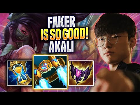 FAKER IS SO GOOD WITH AKALI! - T1 Faker Plays Akali MID vs Taliyah! | Preseason 2023