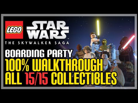 Boarding Party 100% Walkthrough LEGO Star Wars The Skywalker Saga