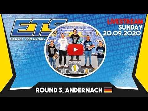 ETS Live Stream Round 3, Andernach Sunday 20.09.2020