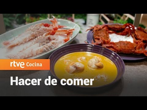 Cómo hacer Sopa de marisco - Hacer de comer | RTVE Cocina