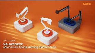 VALUEFORCE Gaming Monitor Arms | LDT111 Series | LUMI