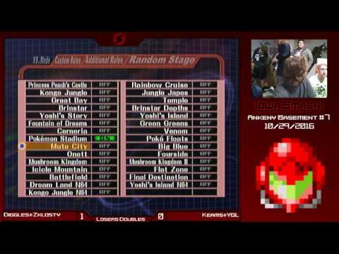 Diggles+ZClosty vs Keams+YGL - SSBM - Doubles - 1029161