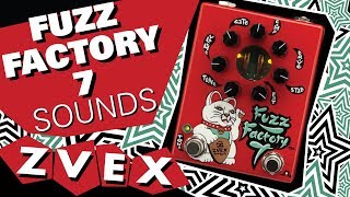 Video thumbnail for ZVEX Fuzz Factory 7 Various Sounds by Z VEX
