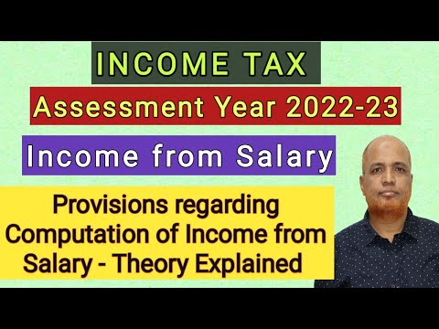Income Tax I Assessment Year 2022 23 I Introduction of the subject I Hasham Ali Khan I
