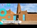 In Niger worden huizen gemaakt van modder