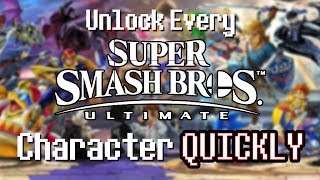 QUICKLY Unlock Every Smash Bros. Ultimate Character