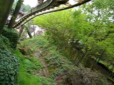 Alton Towers - Front Row Seat on The Mighty NEMESIS!