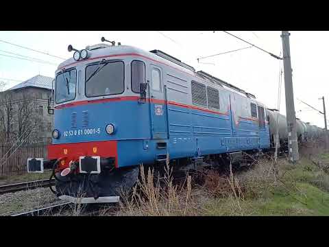 Trains in Iaşi, Romania's 3rd Largest City.