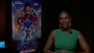 Tika Sumpter On How She Survived On 'Sonic The Hedgehog Set With Jim Carrey & James Marsden