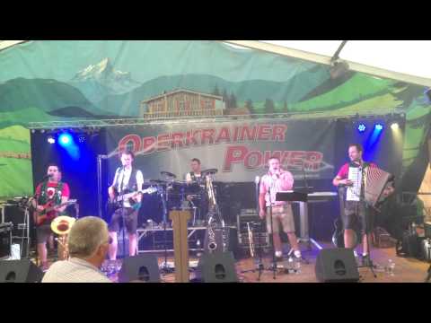Auftritt mit den Burschen von Oberkrainer Power beim Gardefest 2013