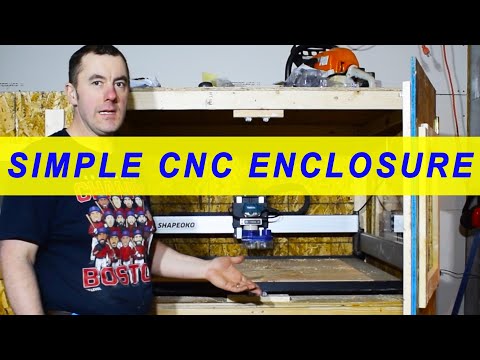 CNC Enclosure Build for my Shapeoko 3 XXL (Simple - Yet Functional)