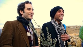 Joshua Davis plays &quot;The Workingman&#39;s Hymn&quot;, Run Across Palestine 2012