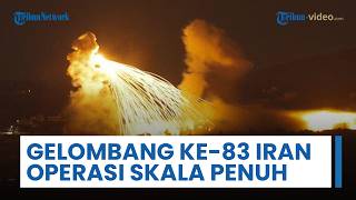 Gelombang Ke-83 Iran Lancarkan Operasi Skala Penuh! Hancurkan Vital Militer AS, Pesawat & Jet Tempur