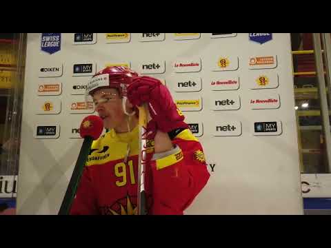 18.01.2022 HC Sierre – EVZ Academy 1-0 Berthoud Yonas