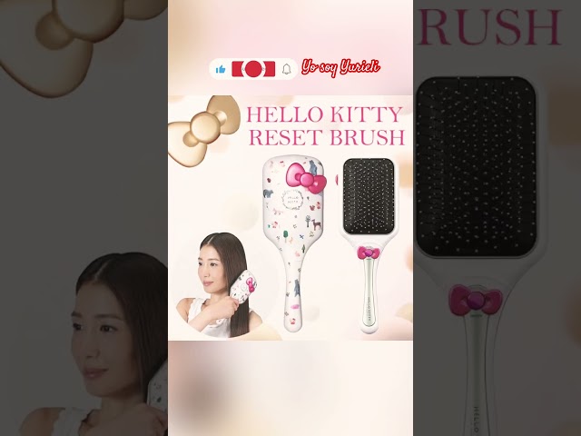 Vídeo relacionado con HELLO KITTY - Cepillo Desenredante para el Cabello - Formato Paddle - Producto Oficial de Sanrio
