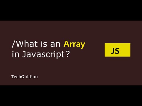 Javascript T11 What Is An Array In Js Javascript Programming Array Visualstudio Hindi