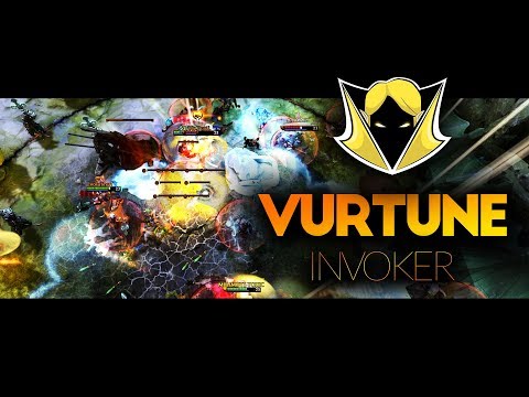 VURTUNE Invoker Dota 2 - EPIC COMBO REFRESHER CATACLYSM - Dota 2 Invoker