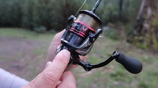How to use the anti reverse on a fishing reel