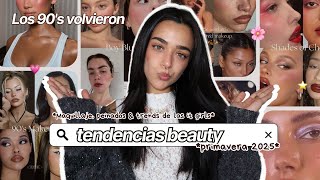 Tendencias BEAUTY que arrasan esta primavera 🌸 | Maquillaje, peinados y 90's vibes