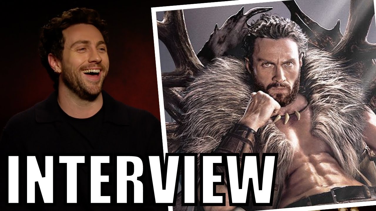Aaron Taylor-Johnson Talks KRAVEN THE HUNTER And Teases The Future | INTERVIEW