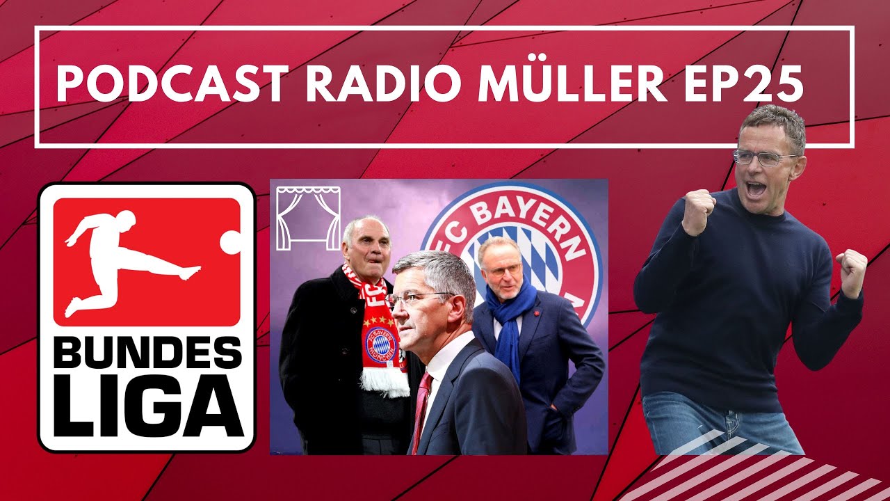 Bundesliga 13. kolo; Bayern šou; Ralf Rangnick - Podcast Radio Müller Ep 25