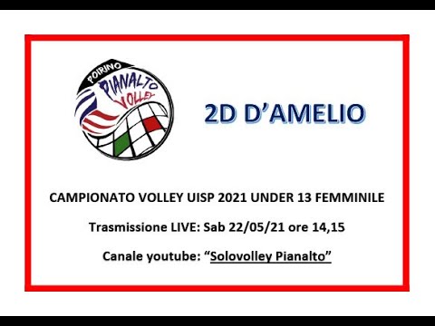 UISP VOLLEY  U13 FEMM : PIANALTO POIRINO - 2D D'AMELIO