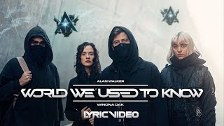 Alan Walker, Winona Oak, Радио Energy - World We Used To Know