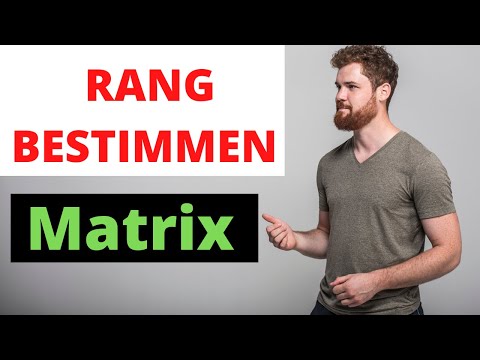 Rang einer Matrix bestimmen | Beispiel (3x4)-Matrix mit Parameter