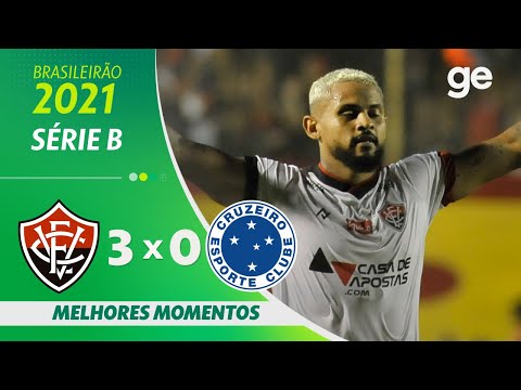 Gols e lances de Vitória x Cruzeiro