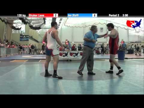 Stryker Lane vs. Joe Stolfi at 2013 ASICS University Nationals - FS