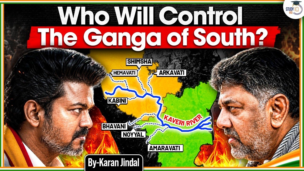 Why Vijay Is Reviving the Cauvery Water Dispute? | Tamil Nadu vs Karnataka