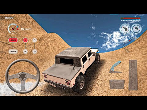 off-road Drive Dessert | Hummer H1 | Level 10