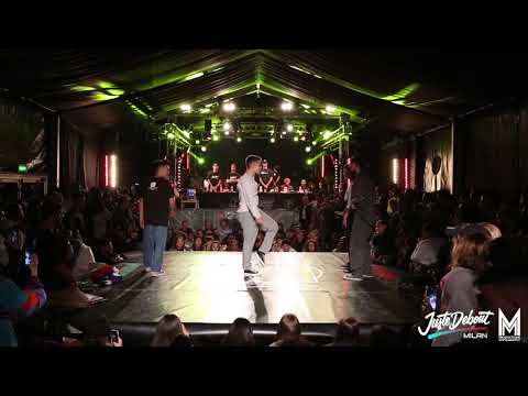 SEMI FINAL POPPING - JUSTE DEBOUT ITALY 2020 (X-FIVE & NEJI VS CECILIA & BAYMAX)