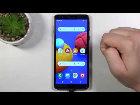 How to Add or Remove Home Screen Widgets on Samsung Galaxy A01 Core