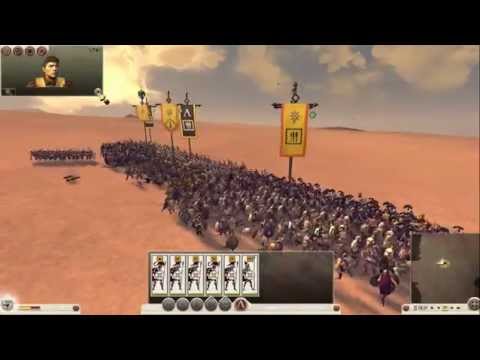 Rome II Total War Sparta Vs Pontus // Testing \\ Nvidia GT540m