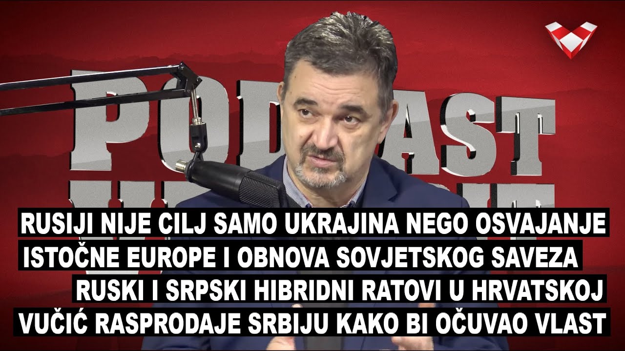 PODCAST VELEBIT – Akrap: Srbi su napaljeni na Hrvate od kad su izgubili rat od nas