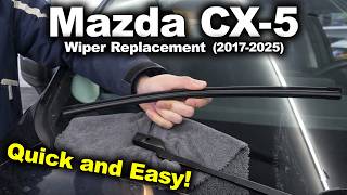2017-2025 Mazda CX-5 Windshield Cowl: Cracks, Leaks, and Replacement ...