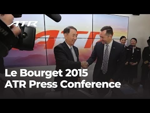 ATR Press Conference at Paris Air Show 2015  - Day 1 highlights