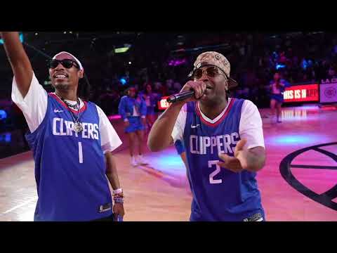 "Ying Yang Twins Ignite the Arena: Clippers' 4/20 Halftime Extravaganza!"**