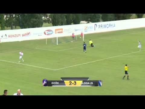 Ibrahimović Mirel (FK Sloga Simin Han) goal vs HNK GOŠK Gabela