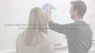 Comment Appliquer les Papiers Peints Tableau Blanc | ancienne vidéo
