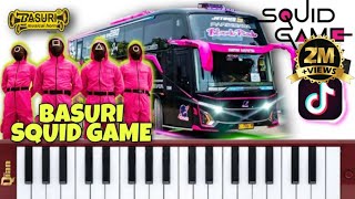 Download lagu Telolet Basuri Yang Lagi Viral SQUID GAME modul Abah Rama | Tutorial Pianika | BUS BLACK PINK JB5 🔥🔥 mp3