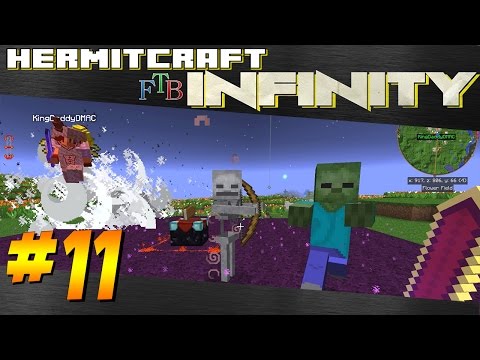 Minecraft Hermitcraft FTB Infinity - Ep 11 - Division with Dmac
