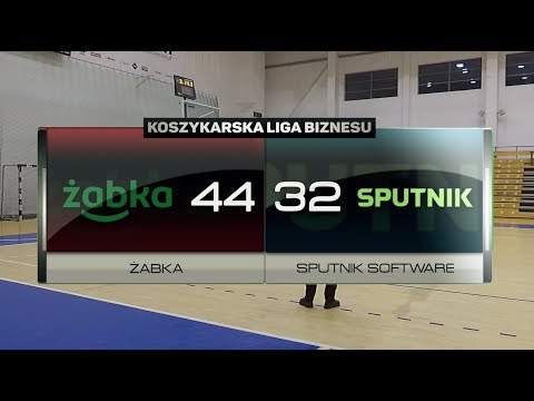 Żabka vs Sputnik Software - II kolejka - II Liga Poznań - Koszykarska Liga Biznesu