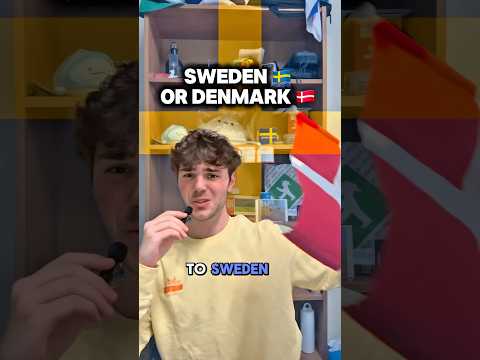 Sweden or Denmark? Which would you choose?? 🇸🇪🇩🇰