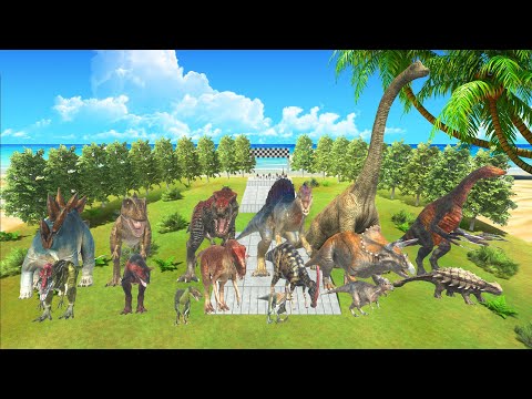 Dinosaur The Fastest Race Will Lose - Animal Revolt Battle Simulator